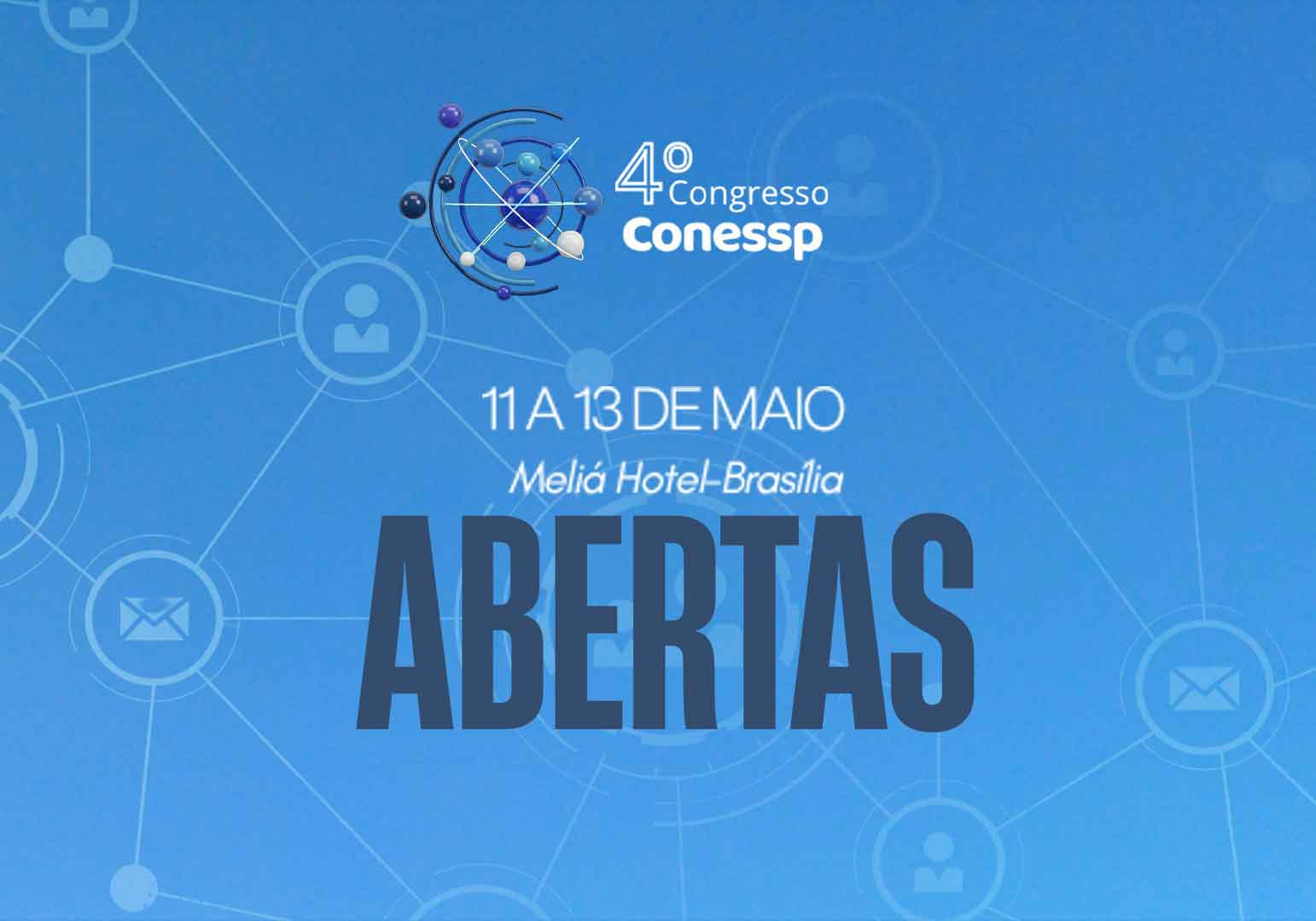 Inscrições para o 4º Congresso do Conessp já estão abertas